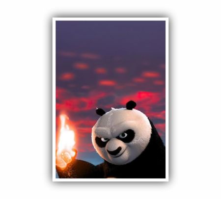 Kung Fu Panda Poster Mockup