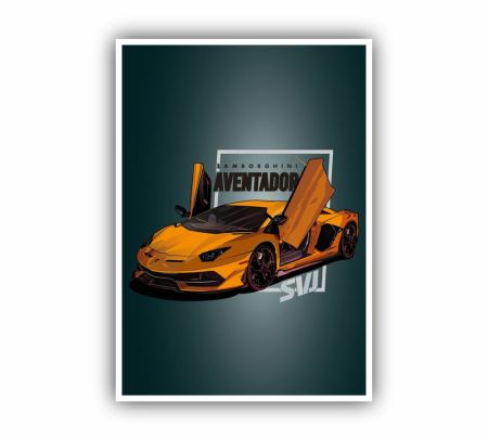 Lamborghini Aventador Poster