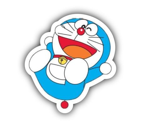 Bambocopter Doreamon Sticker Mockup