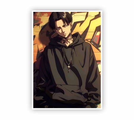 Levi Ackerman Poster Mockup