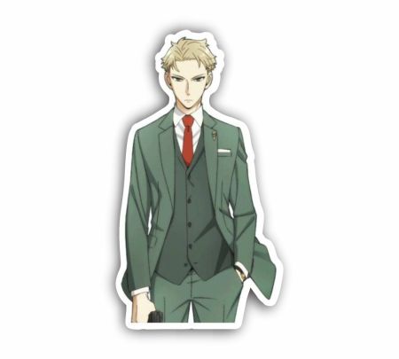 Loid Forger Sticker Mockup