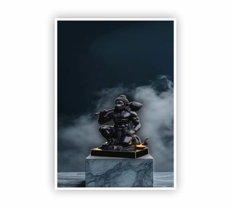 Lord Hanuman Ji Poster Mockup