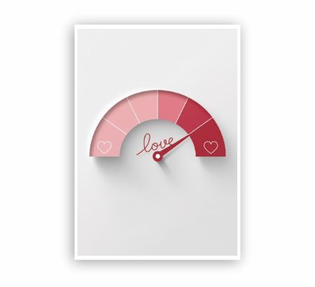 Love Meter Poster Mockup