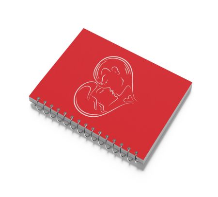 Two Souls One Heart Love Diary Mockup