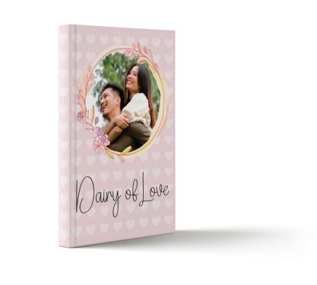 Diary of Love – Personalized Romantic Photo Diary Mockup