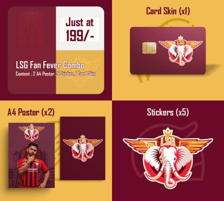 Lucknow Super Giants Fan Fever Combo