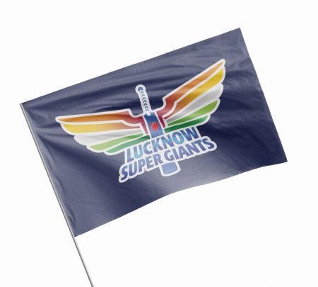 Lucknow Super Giants Flag Mockup