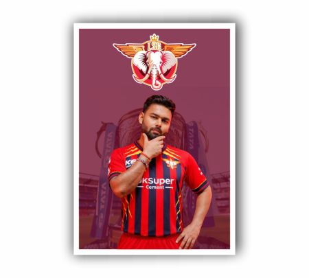 LSG Rishabh Pant Poster