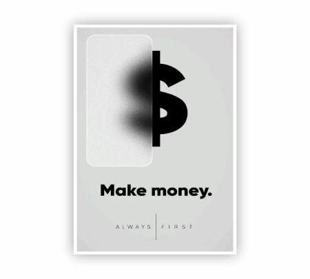Make Money Poster Mockup