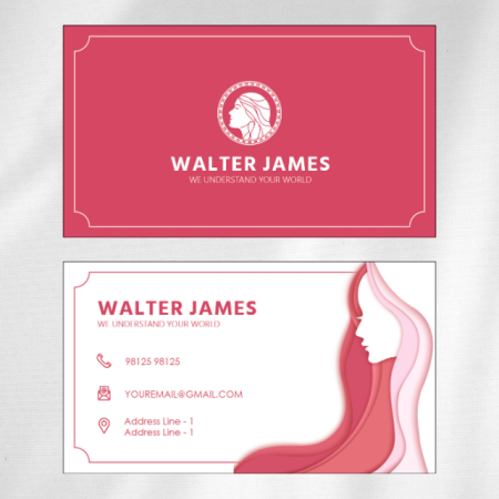 Makeup Artist Visiting Card 03
