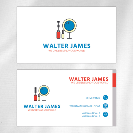 Makeup Artist Visiting Card 14 Main