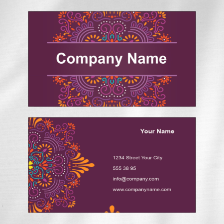 Marriage Hall Visiting Card Design 12 Main