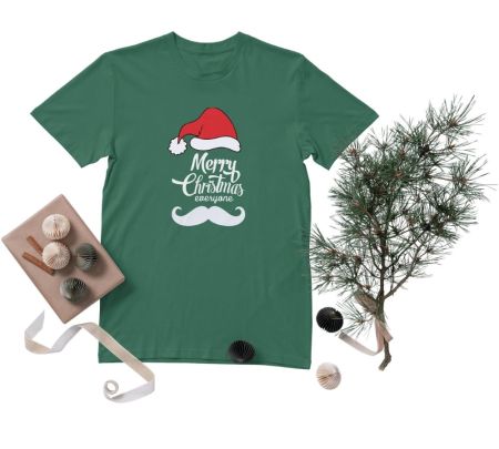 Merry Christmas T shirt Mockup