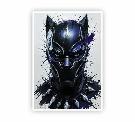 Marvel Black Panther Poster Mockup