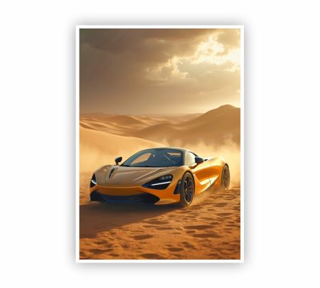 McLaren 720S Poster Mockup