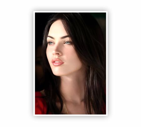 Megan Fox Poster Mockup