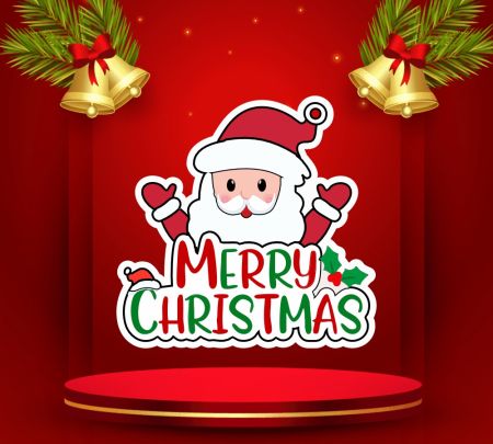 Merry Christmas Keychain