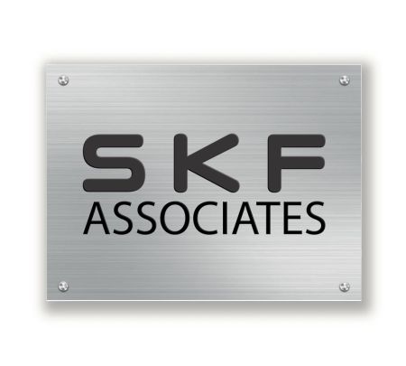 Metal Finish Office Name Plate Mockup