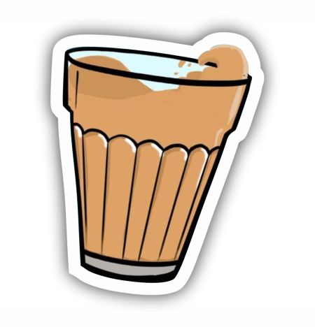 Chai Sticker Mockup