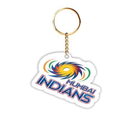 Mumbai Indians Keychain Mockup