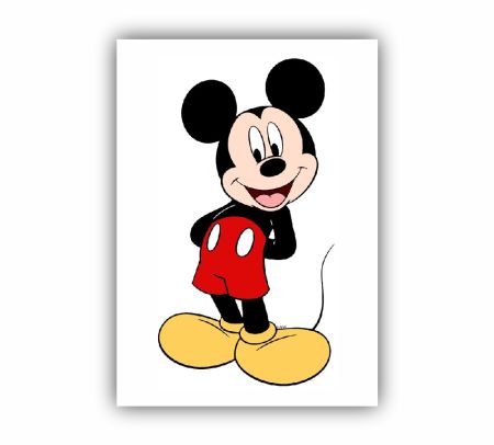 Mickey Mouse Poster Mockup