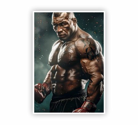 Mike Tyson Poster Mockup