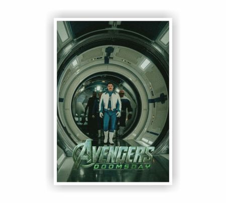 Mister Fantastic Avengers Doomsday Poster Mockup