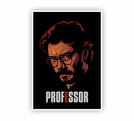 Money Heist Professor Poster