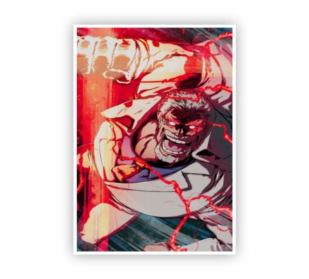Monkey D. Garp Poster Mockup