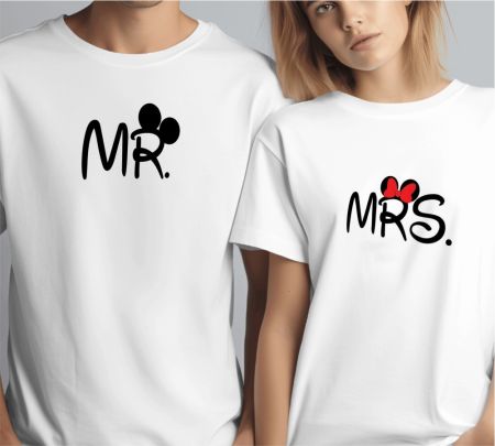 Mr. and Mrs. Couple T-Shirts