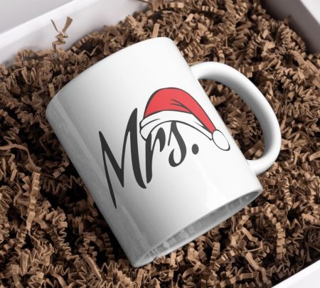 Mrs Christmas Mug Mockup