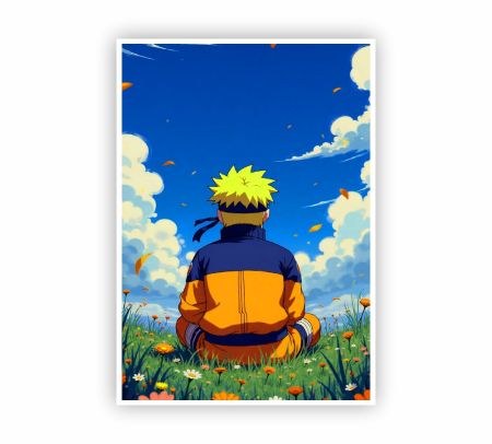 Naruto Uzumaki Poster Mockup