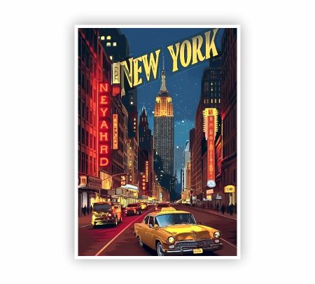 New York City Poster Mockup