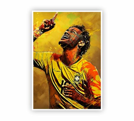 Neymar Poster Mockup
