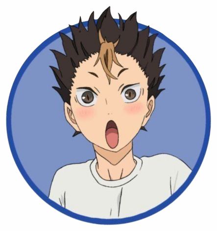 Nishinoya Sticker Mockup