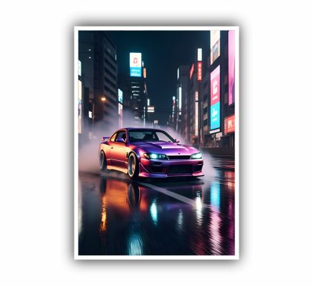 Nissan Silvia Poster