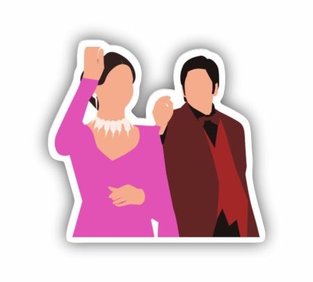 Om Shanti Om Bollywood Sticker Mockup
