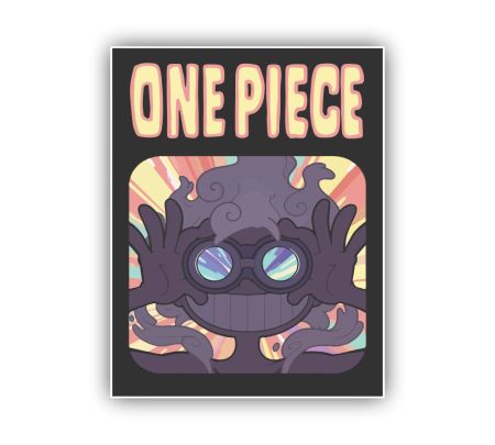 One Piece Sticker Mockup