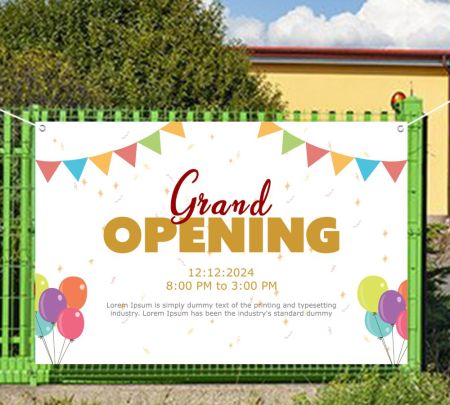 Opening Shortly Banner