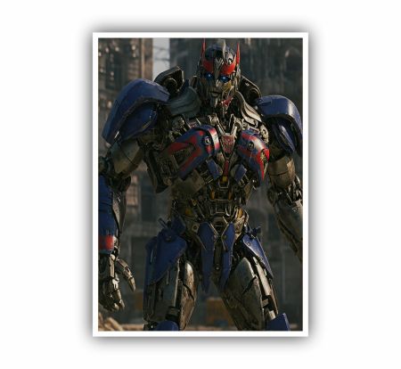 Optimus Prime Poster Mockup