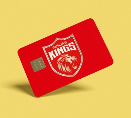 PBKS Logo Card Skin Mockup