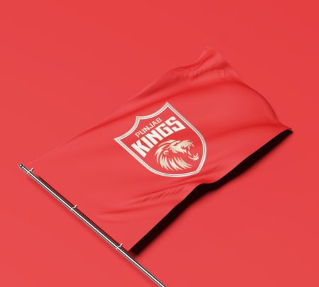 Punjab Kings Flag Mockup