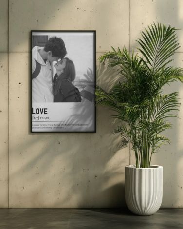 Personalized Photo Wall Frame Mockup