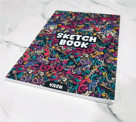 Personalized Sketchbook Mockup