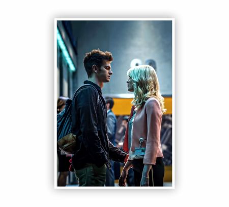 Peter And Gwen Spider-Man Poster Mockup