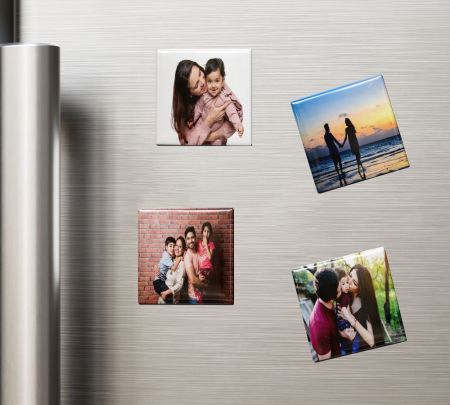 Photo Fridge Magnet Combo - Set of 4