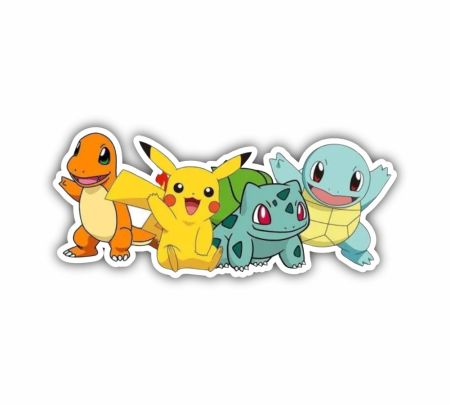 Pokemon Squad Sticker