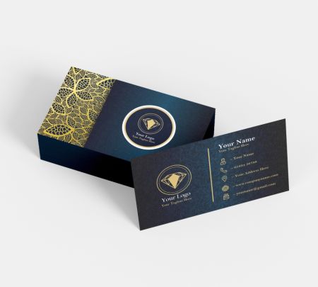Premium Plus Visiting Card Mockup