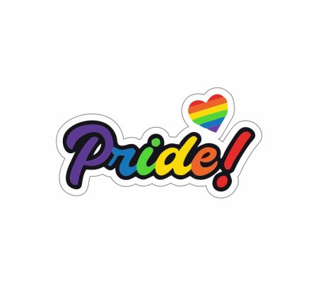 Pride Sticker Mockup