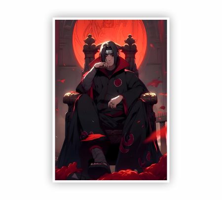 Prime Itachi Uchiha Poster Mockup
